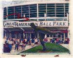 Hand Colored Home Plate Gate